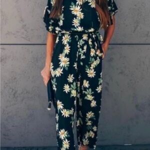 VICI Women's jumpsuit  - Black Floral